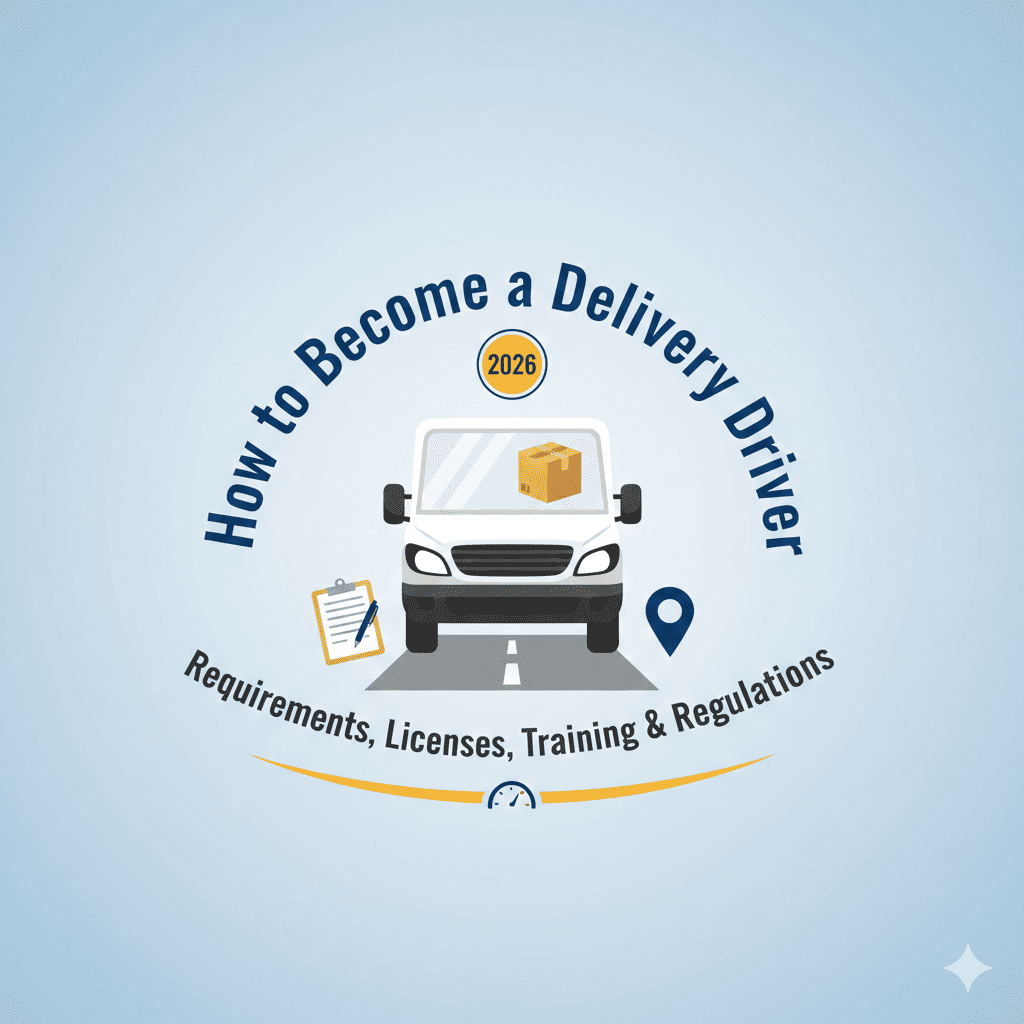 How to Become a Delivery Driver in 2026: Requirements, Licenses, Training & Regulations