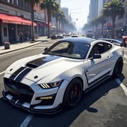 Mustang GT 350r Stunts & Drift