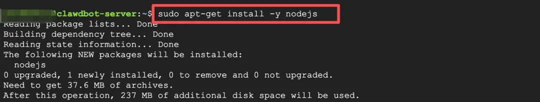 Install Node.js Step 2